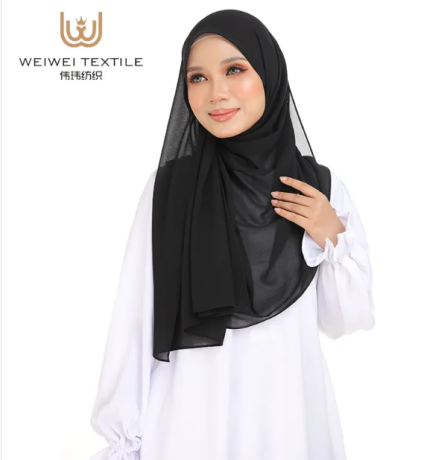 Islamic Modesty Made Easy with a Square Chiffon Scarf