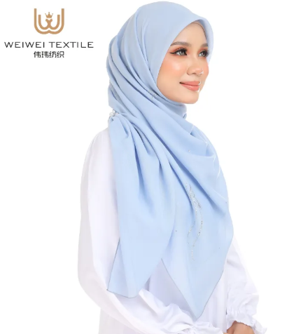 Premium Cotton Voile Plain Design Fits Ethnic Styling