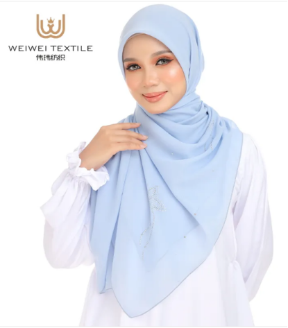 Discover the Elegance of Bawal Chiffon Voile Premium Hijabs