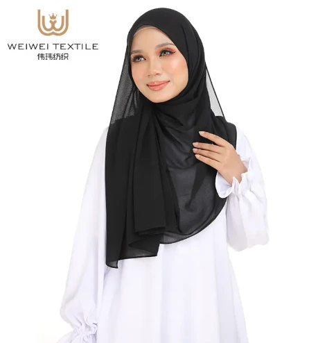 The Lightweight Elegance of Square Chiffon Scarves for Salah