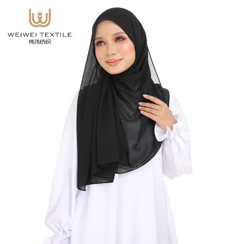 The Charm of Square Chiffon Scarves