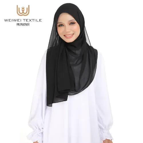 The Charm of Square Chiffon Scarves