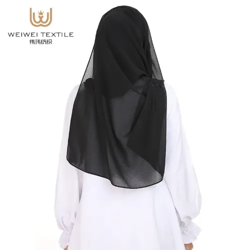 Square Chiffon Scarf for Muslim Working Women