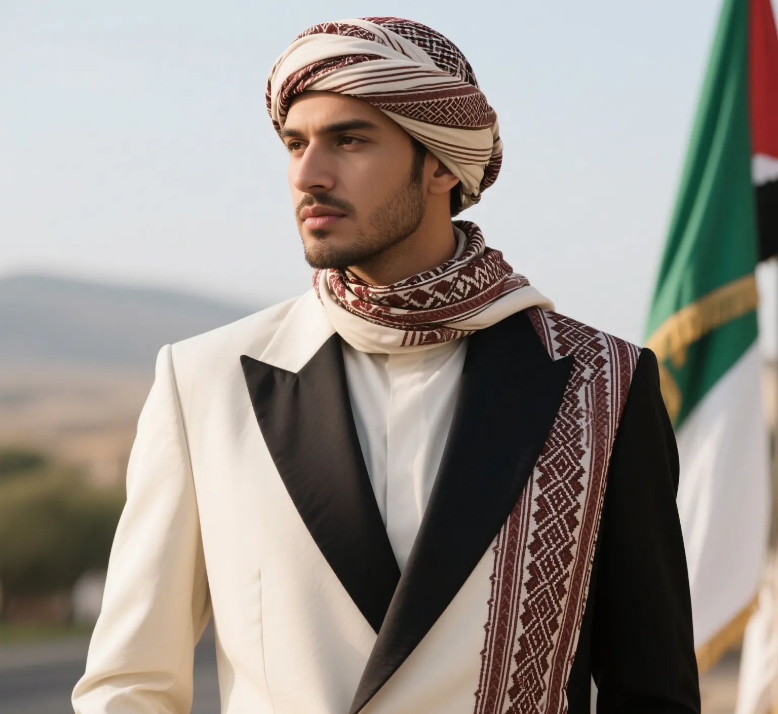 A Variety of Arab Men's Traditional Costumes