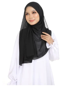 Cheap Chiffon Hijab Elegance: Color Guide