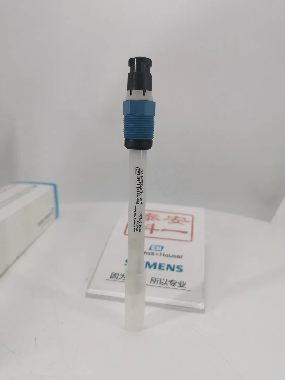 E+H Digital pH Sensor Memosens Cps97e Isfet pH Meter Cps97D for Liquid Analyzer