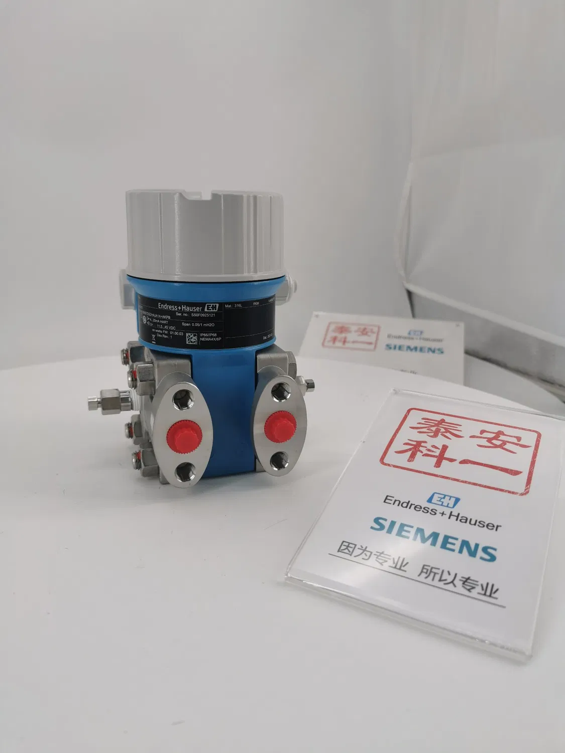 Endress Hauser Deltabar Pmd55Pmd55bPmd78b Differential Pressure Transmitter