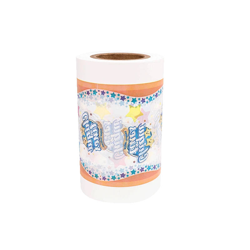 Four color printed PE film