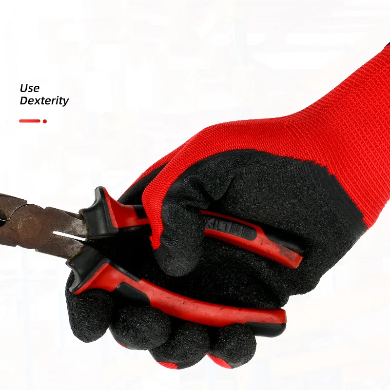 Waterproof Industrial Protective Gloves | Rubber & Leather Work
