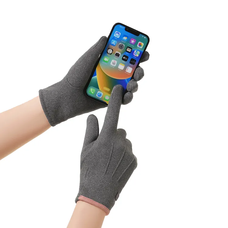 cashmere leather gloves