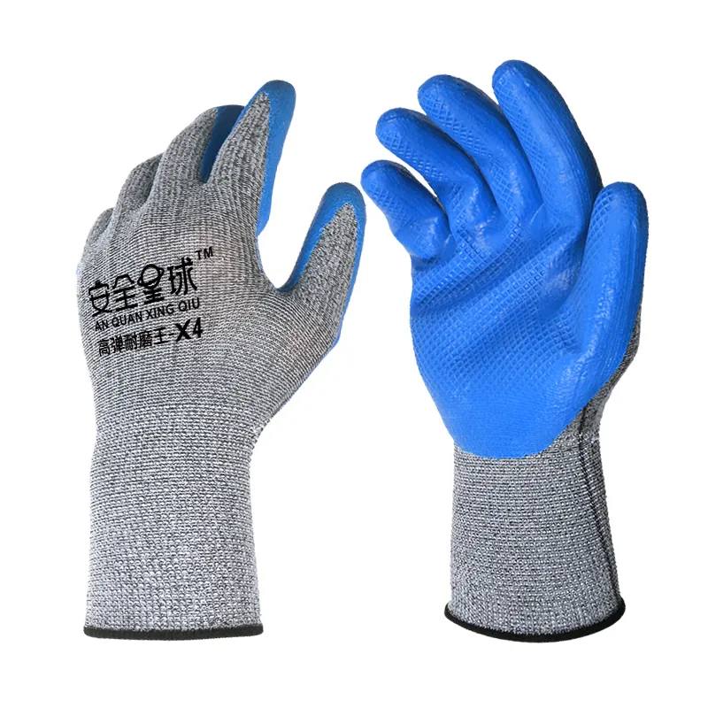 Wear Resistant Latex Waterproof Work Gloves Men's Worksite Industrial Construction Gloves Wear Resistant Latex Waterproof Work Gloves Men's Worksite Industrial Construction Gloves