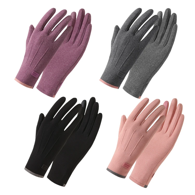 mens faux leather gloves