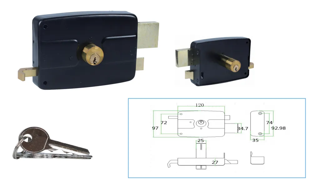 Rim Lock: 540-updated type