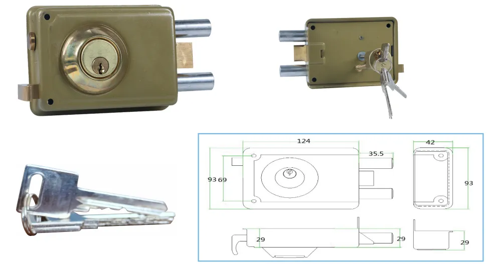 Rim Lock: 370 Cured Edge