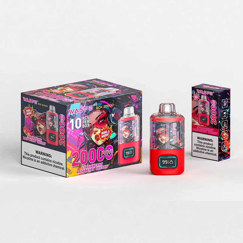 WASPE 20000 PUFFS Dual Mesh Box