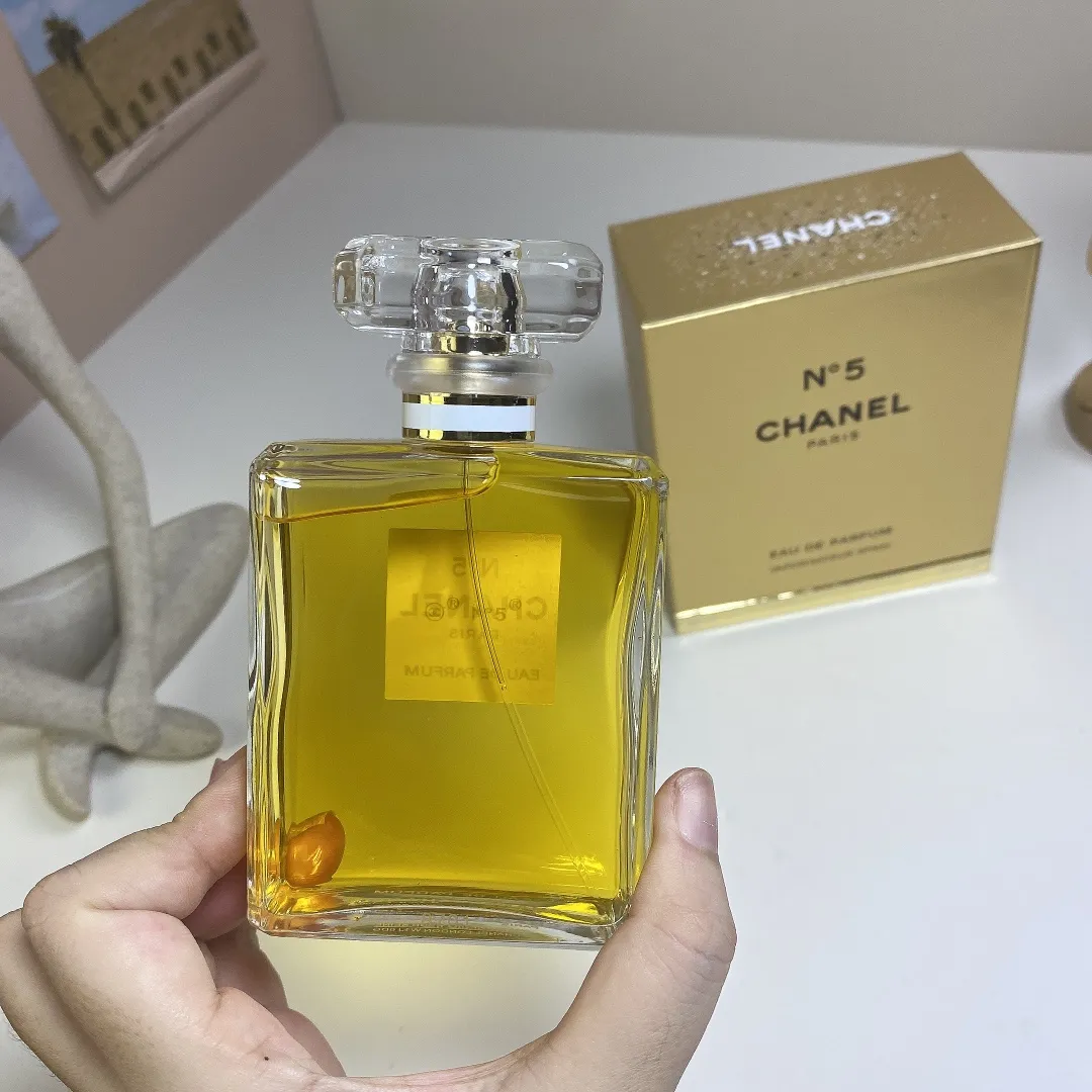 Chanel Wood Box Yellow No.5 Light Essence 100ml