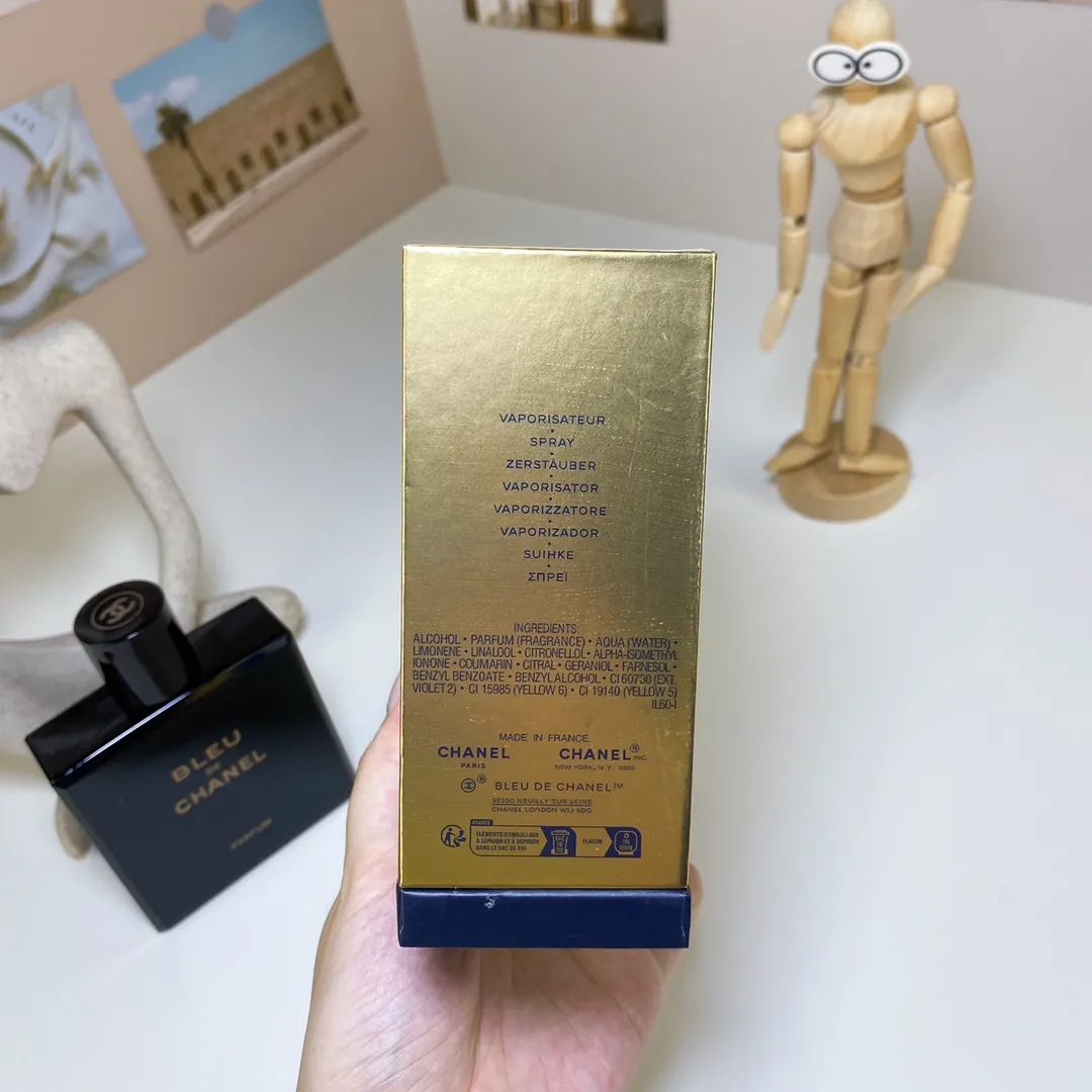 Chanel Wooden Box Blue Essence 100ml