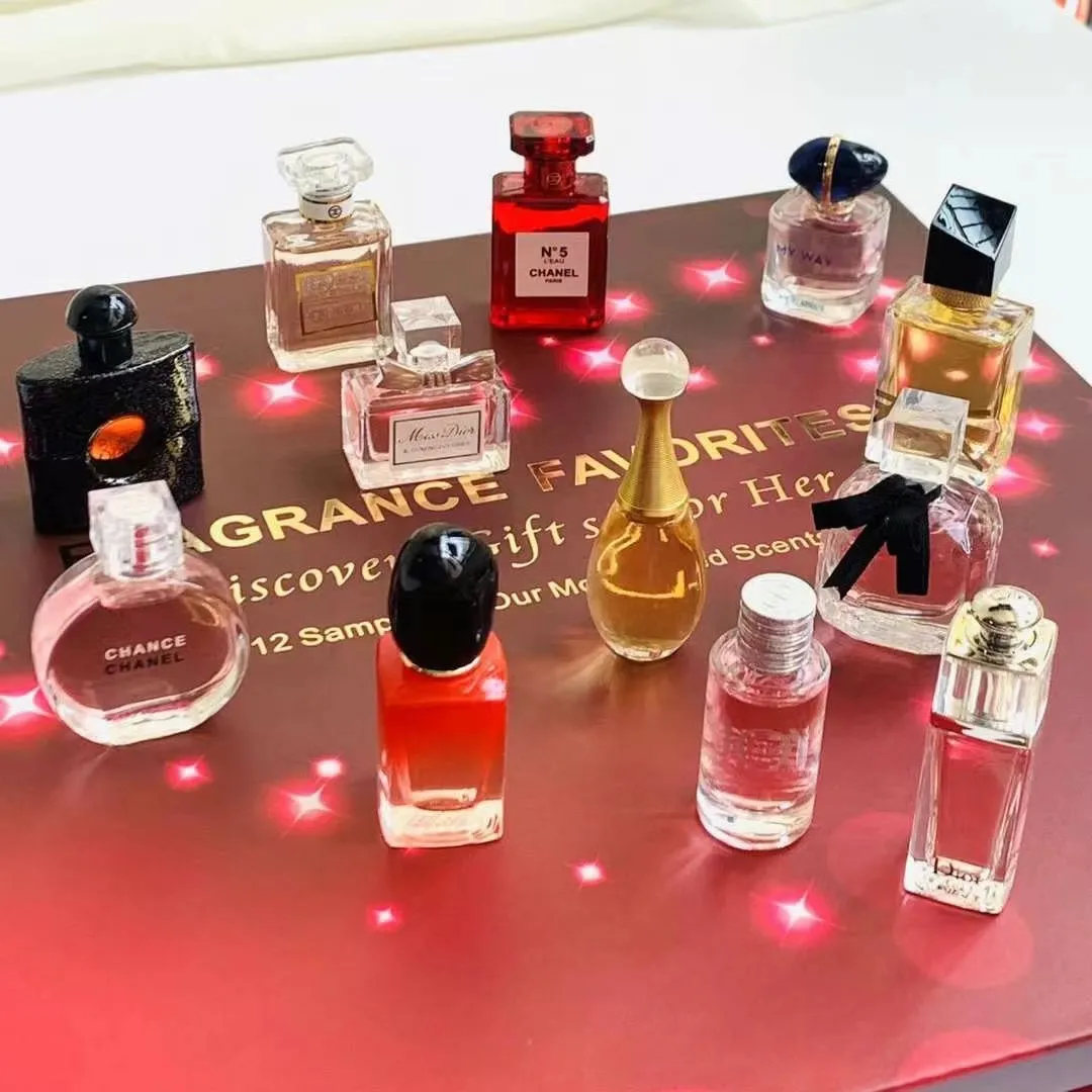 12 Piece Perfume Sample Set
