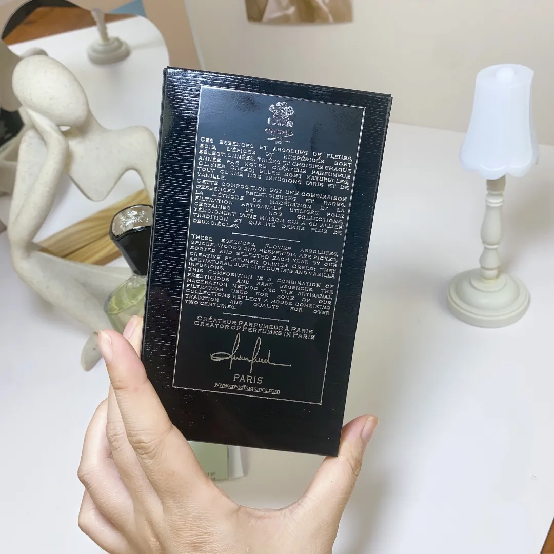 Creed/Faith Perfume Crade AVENTUS Luxury Black Napoleonic Water Men 100ml