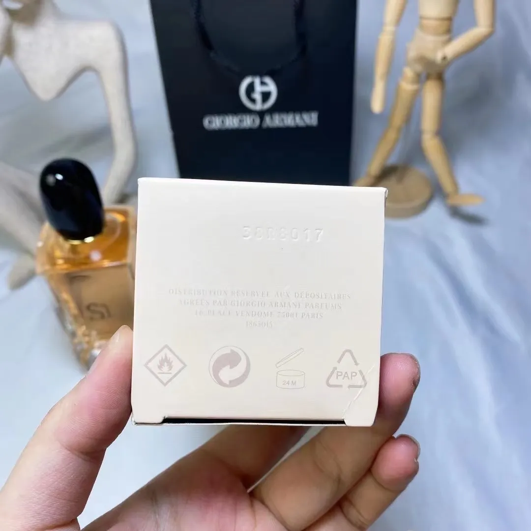 Armani Beloved Women's Classic Edition Yellow Pad Love Cream Plum Blossom Women's Strong Aroma EDP 100m1