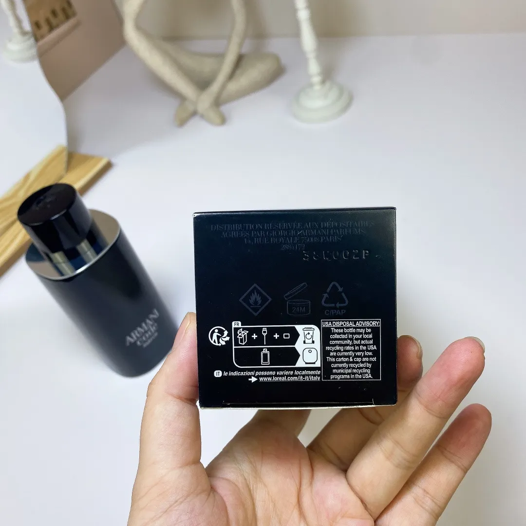 Armani Pure Fragrance Black Code Men's Essence 125mI