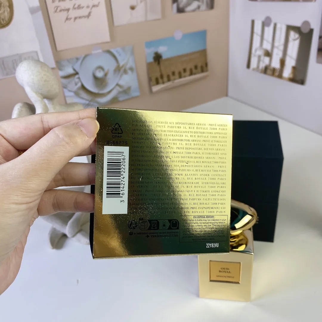 Armani Limited Edition Gold Bottle Royal Agarwood 100ml