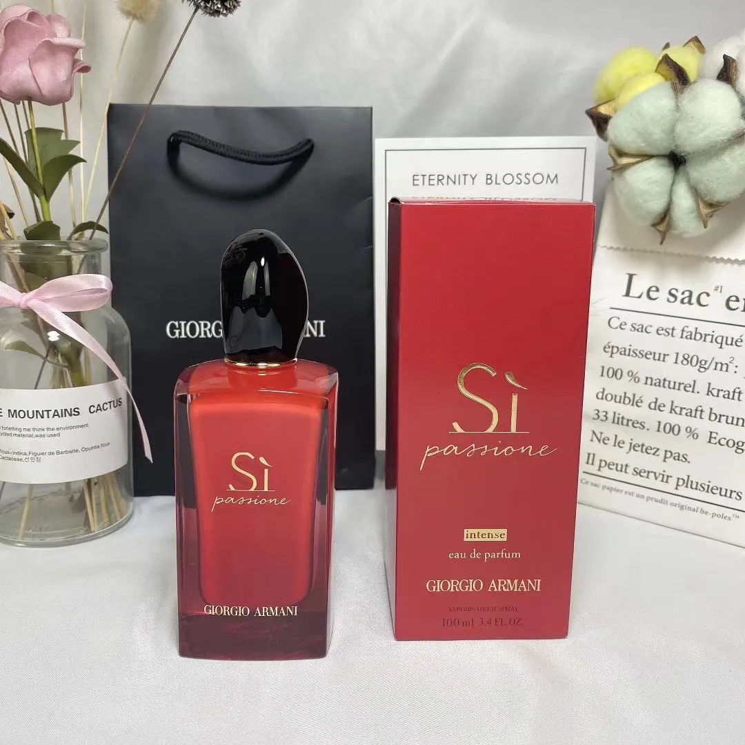 New Gradual Red Beloved Si Infatuation Beloved Lady Perfume Edp Perfume For Ladies 100ml