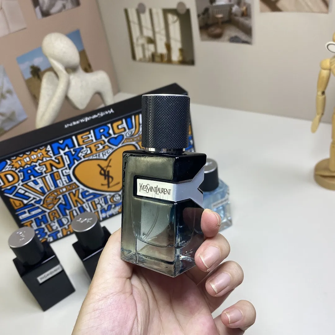 Saint Laurent Pioneer Men's Four Piece Set 30mi * 4 Pieces, With Nozzle