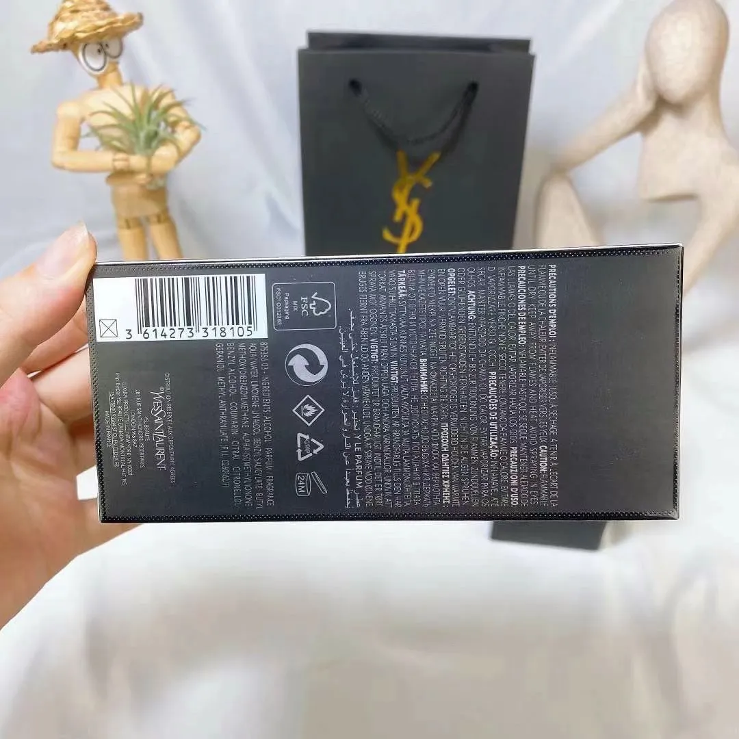 Saint Laurent Y Men's Pioneer Men's Black Bottle essence 100ml