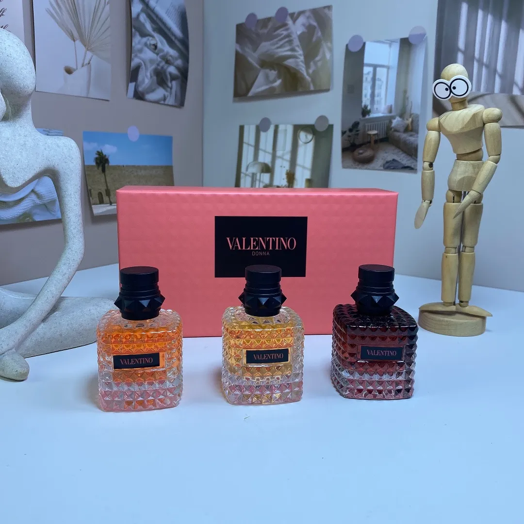 Valentino Perfume Chinese Sample 30ml Three Piece Set! Includes: 30ml * 3 With Nozzle