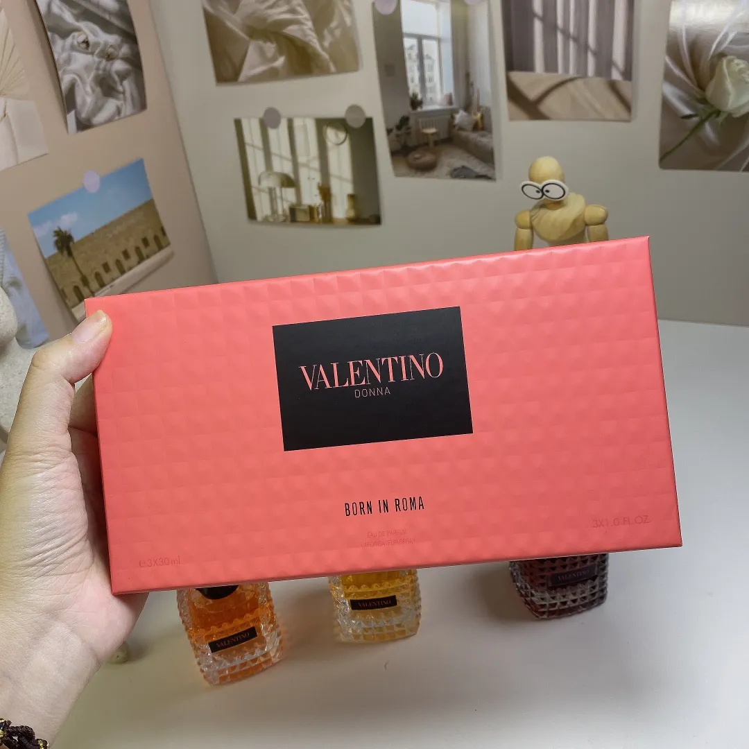 Valentino Perfume Chinese Sample 30ml Three Piece Set! Includes: 30ml * 3 With Nozzle