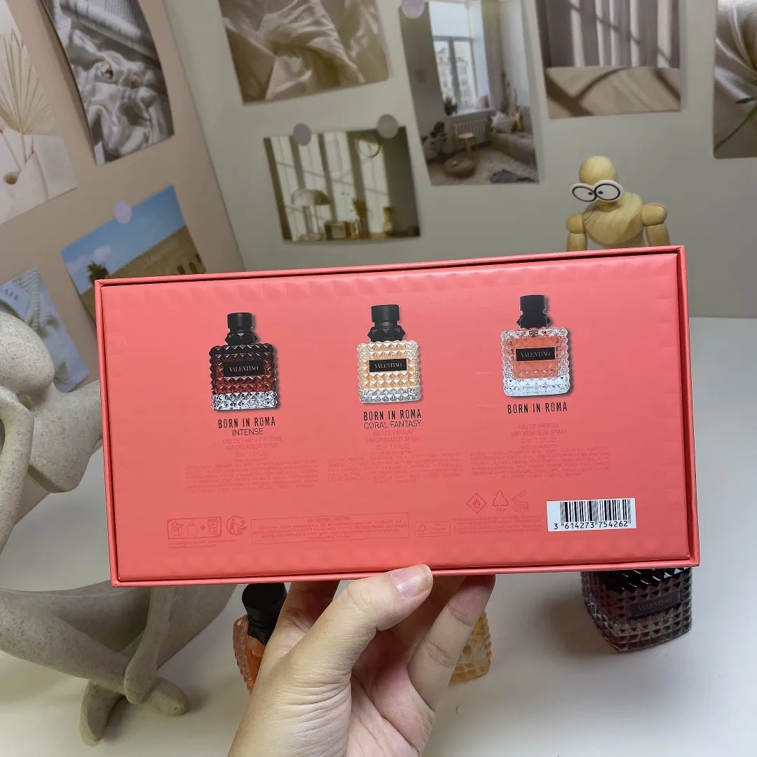 Valentino Perfume Chinese Sample 30ml Three Piece Set! Includes: 30ml * 3 With Nozzle