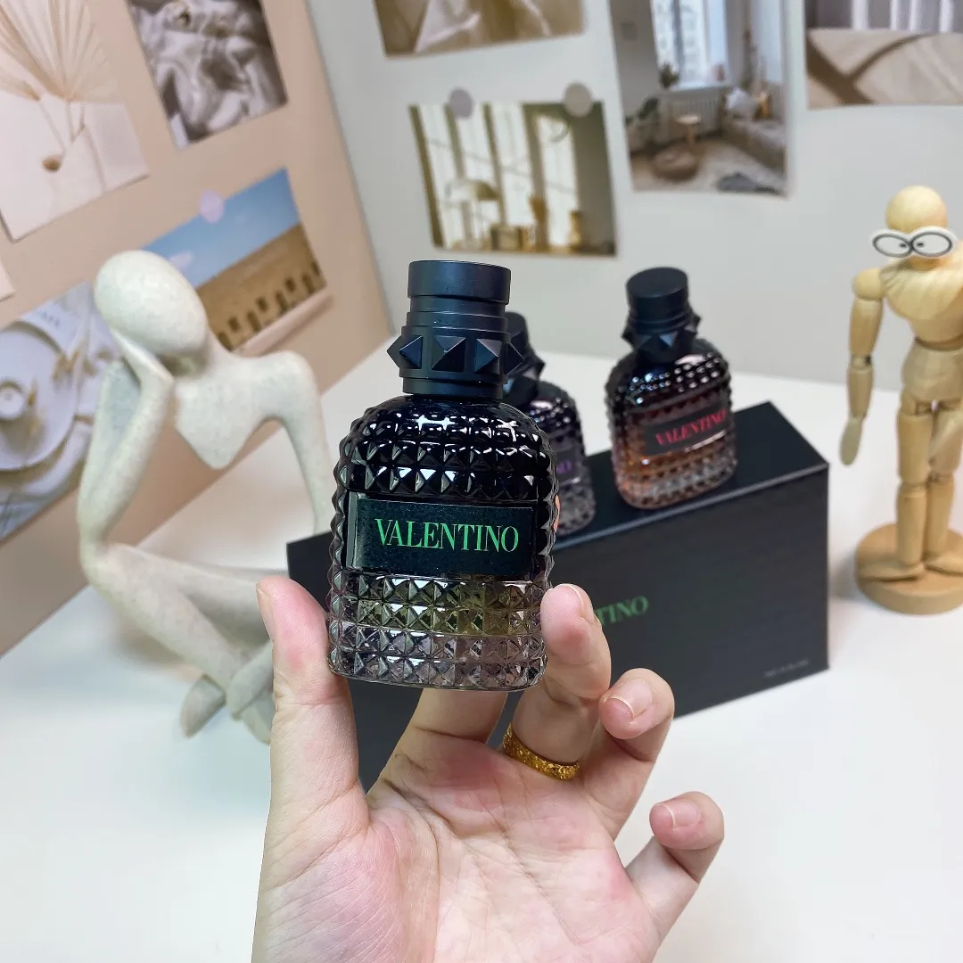 Valentino Black Box Sample Set Of Three, With Nozzle