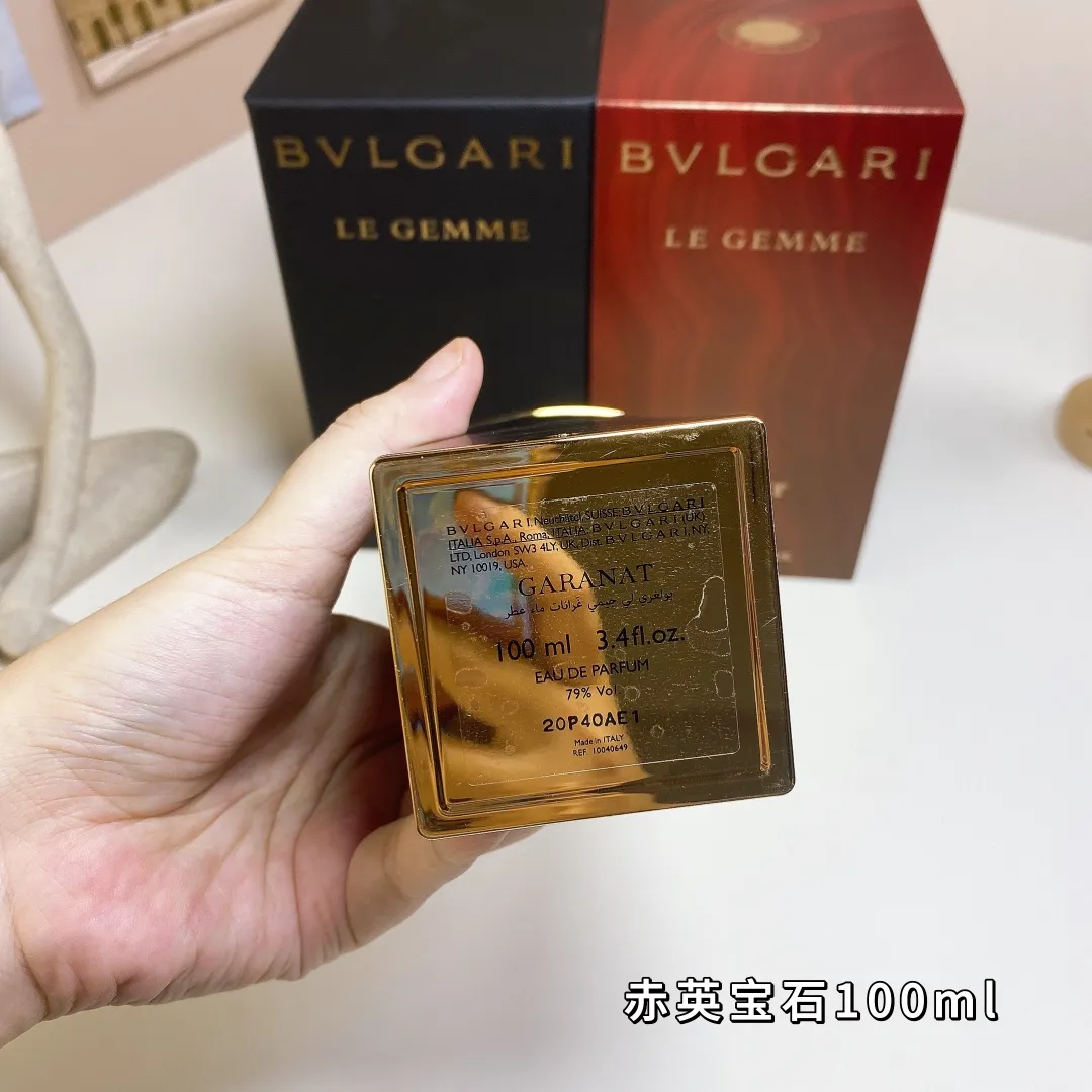 Red English Gemstone 100ml Bulgari Jewelry Family Collection