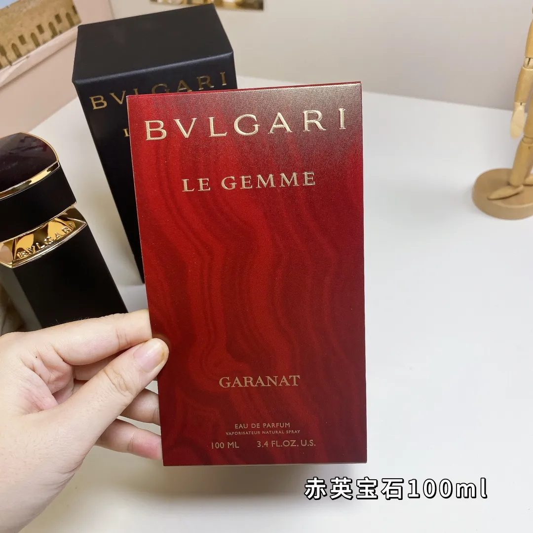 Red English Gemstone 100ml Bulgari Jewelry Family Collection