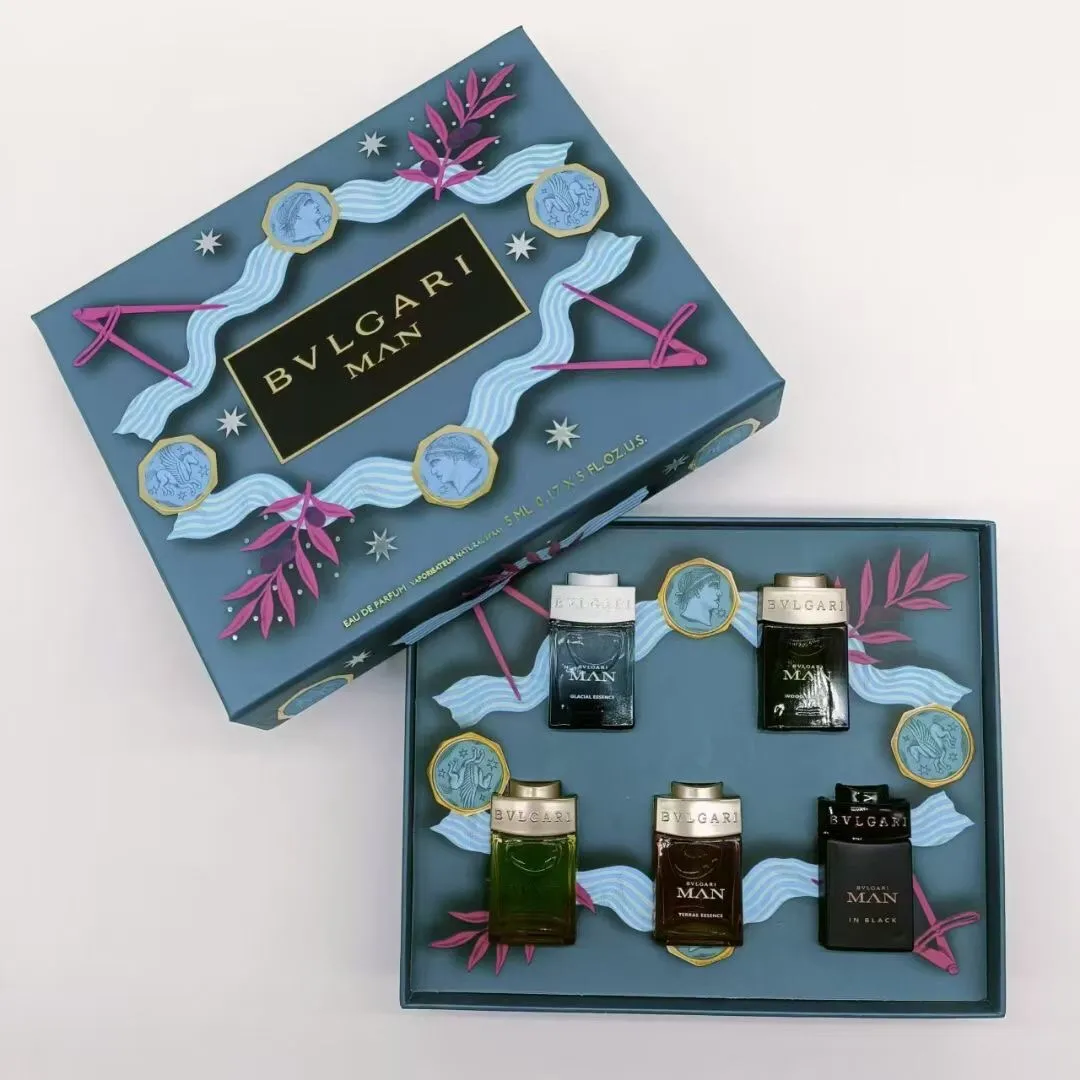 Bulgari City Forest Men's Perfume Sample Five Piece Set!