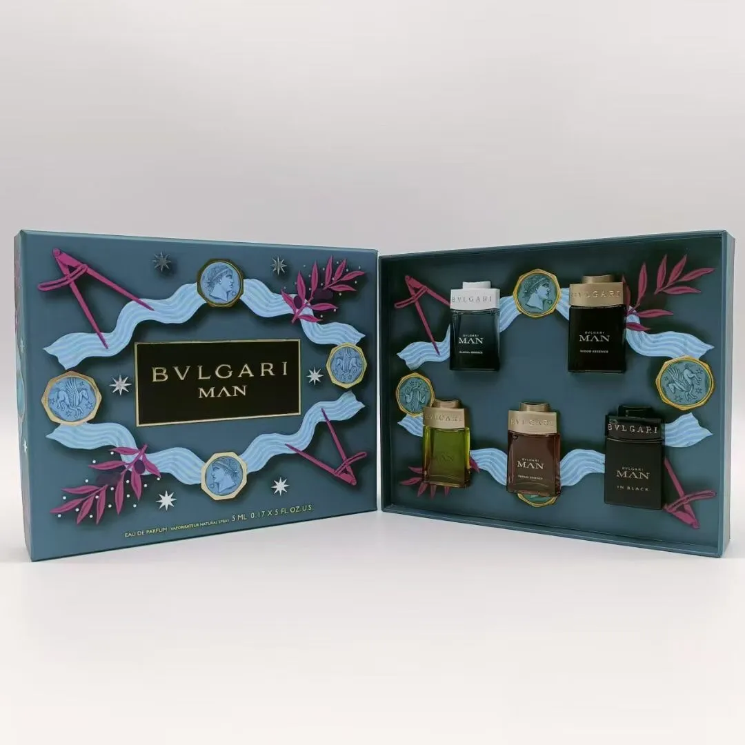 Bulgari City Forest Men's Perfume Sample Five Piece Set!