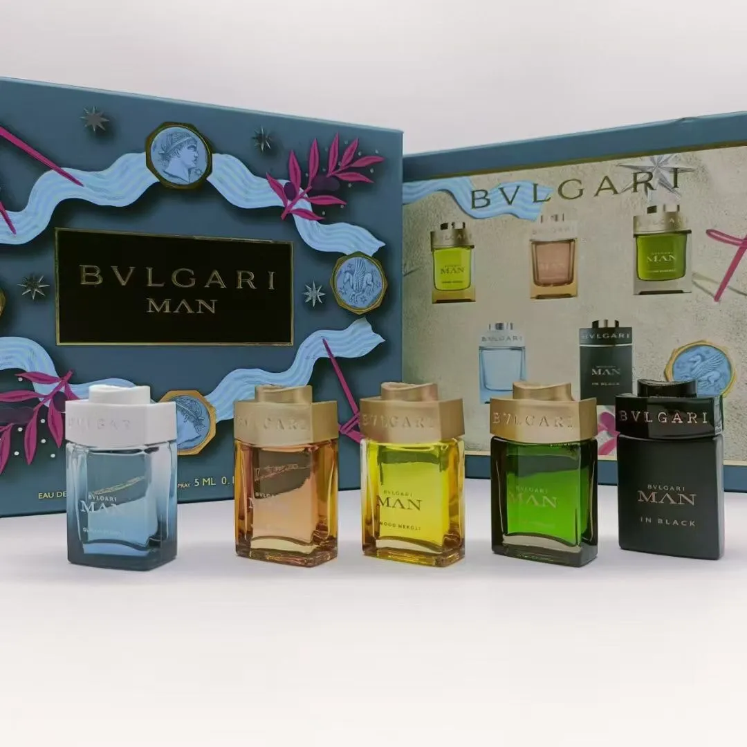 Bulgari City Forest Men's Perfume Sample Five Piece Set!