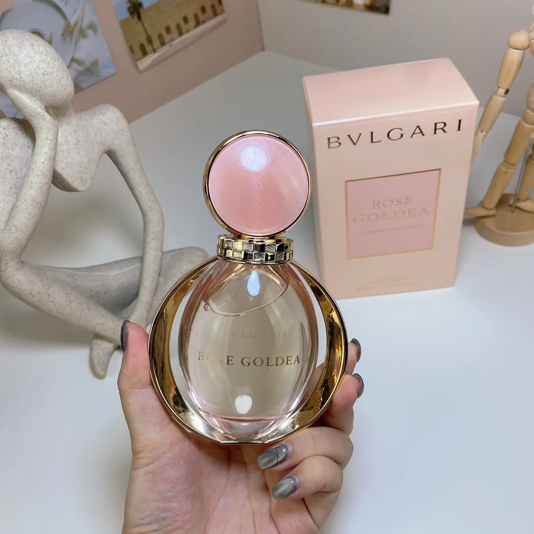 Bulgari Rose Gold Rose Goldea Gold Goddess Perfume 90ml