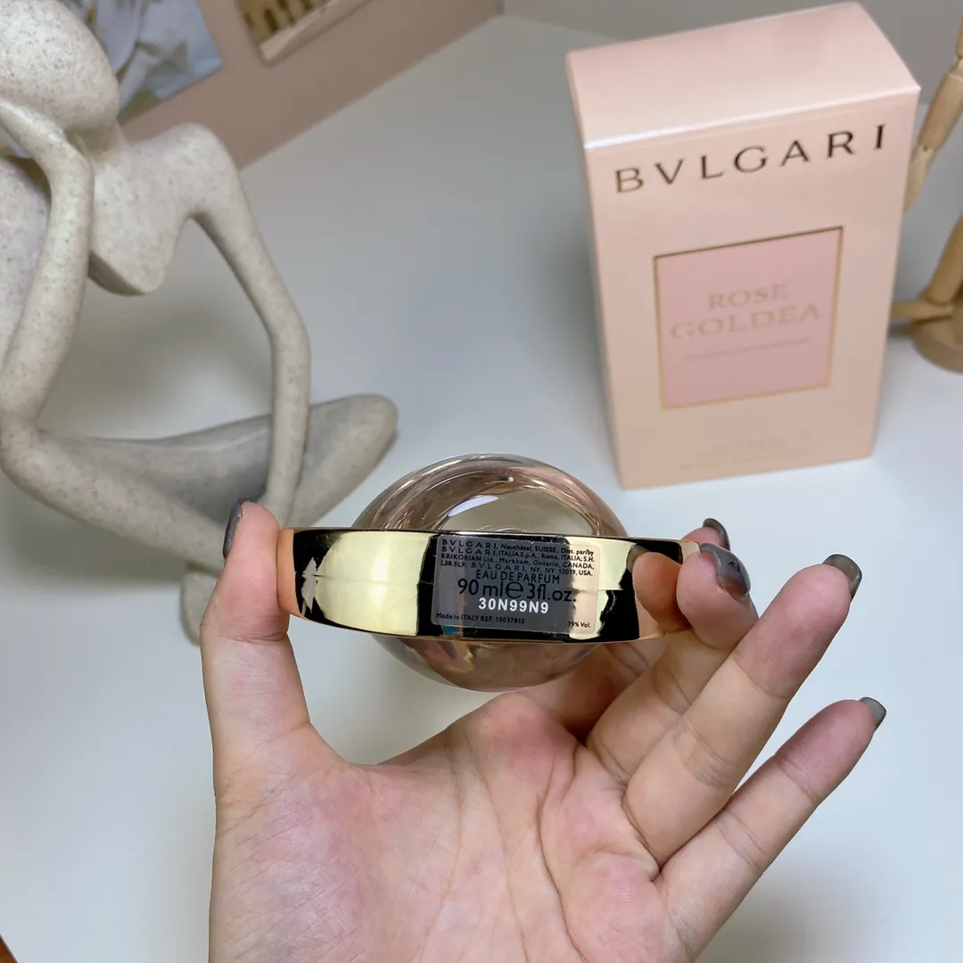 Bulgari Rose Gold Rose Goldea Gold Goddess Perfume 90ml