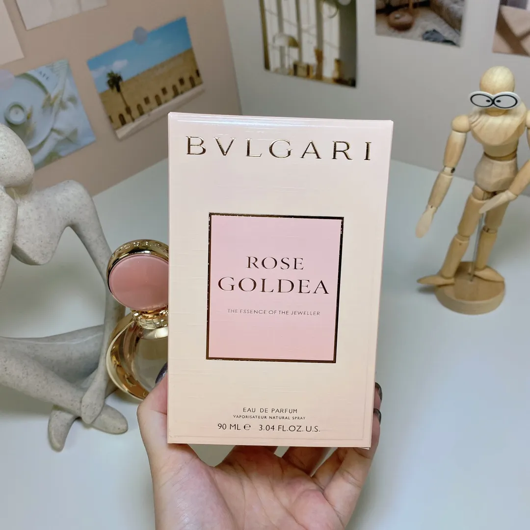 Bulgari Rose Gold Rose Goldea Gold Goddess Perfume 90ml