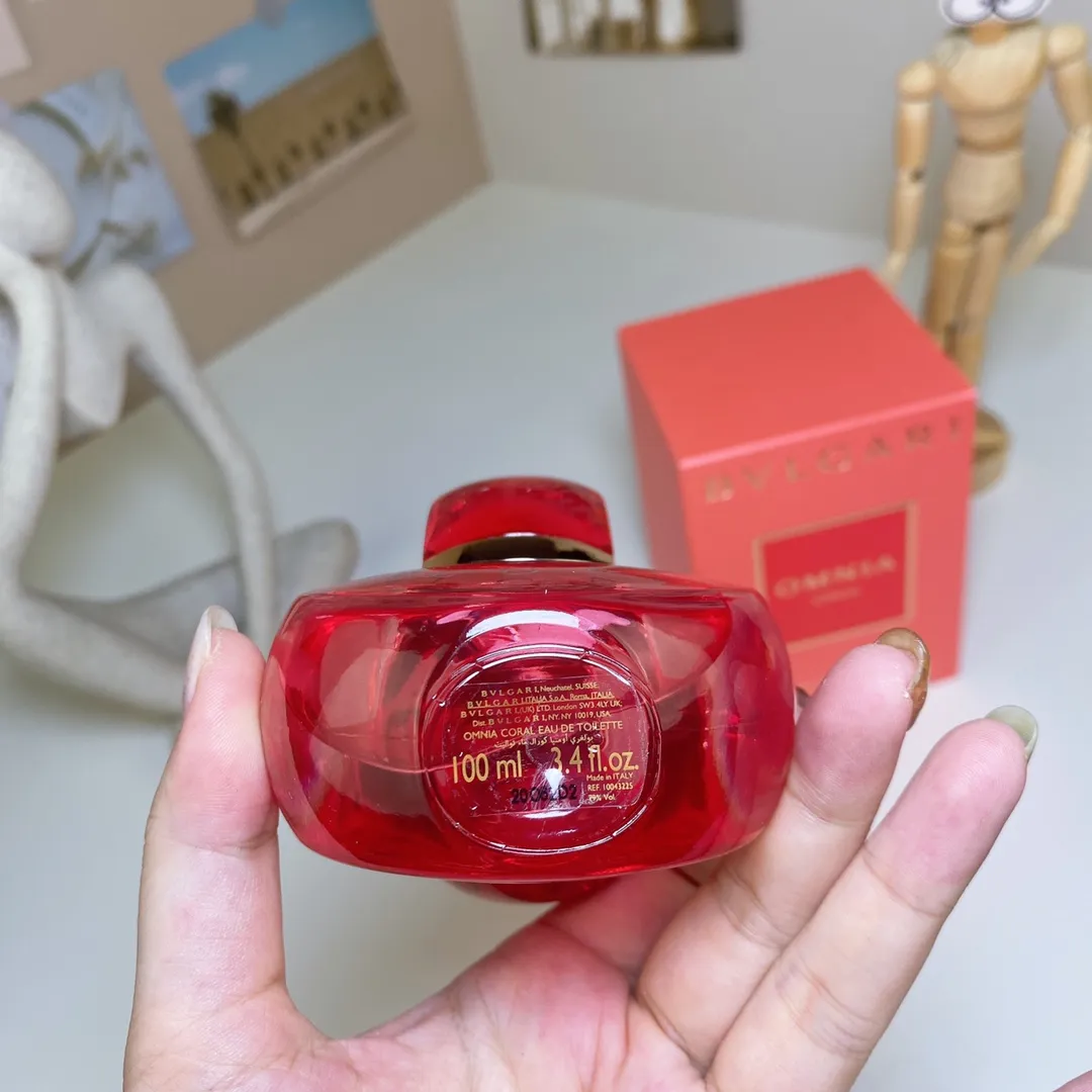 Bulgari New 2024 Crystal Red Crystal Women's Perfume 100ml