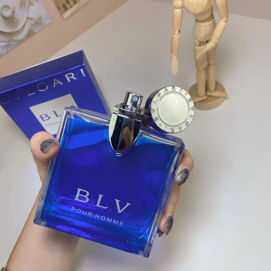 Bulgari POUR HOMME Sapphire Blue Tea Royal Blue Men's perfume 100ml
