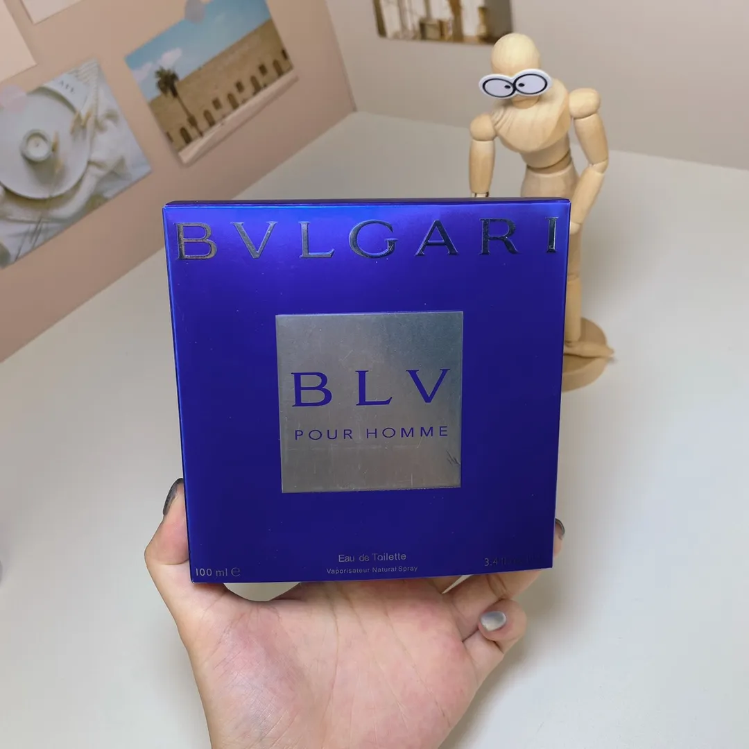 Bulgari POUR HOMME Sapphire Blue Tea Royal Blue Men's perfume 100ml