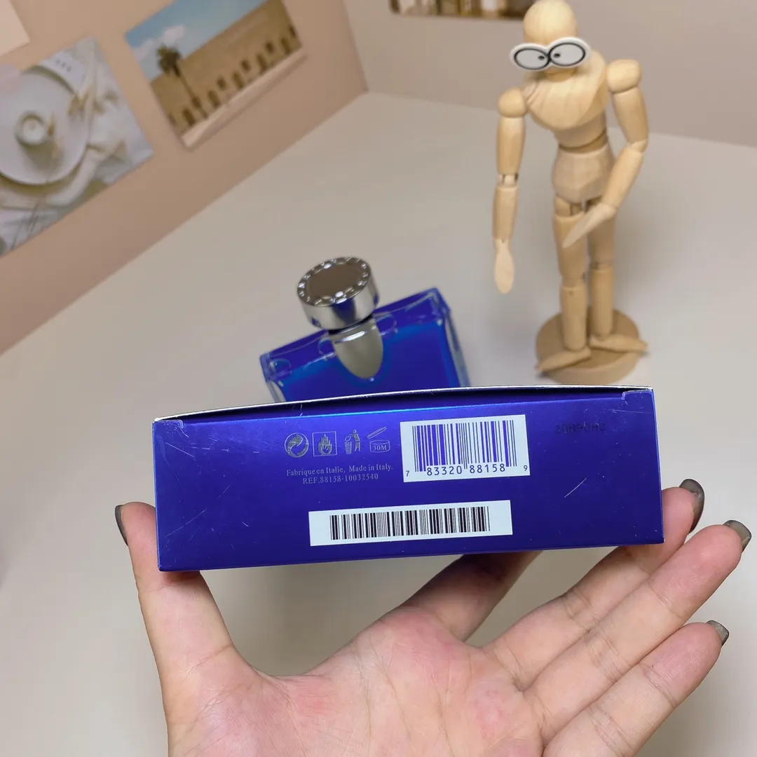 Bulgari POUR HOMME Sapphire Blue Tea Royal Blue Men's perfume 100ml