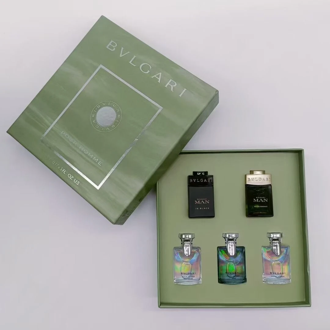 Bulgari Darjeeling Tea perfume Sample Five Piece Set! Includes: 5mlx5