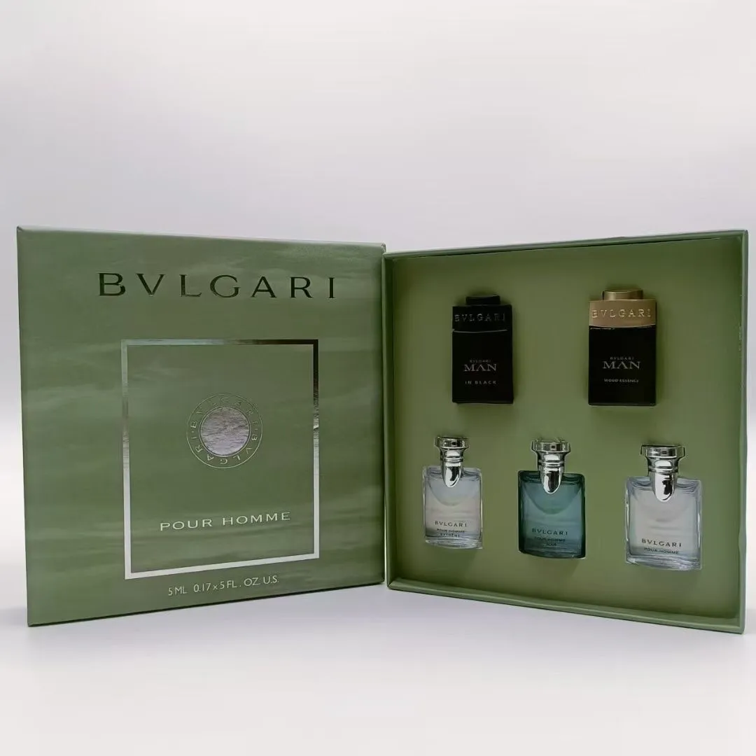 Bulgari Darjeeling Tea perfume Sample Five Piece Set! Includes: 5mlx5