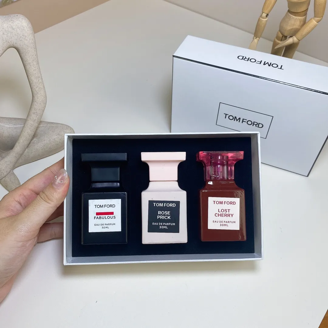 Tom Ford White Box Sample Set Of 3 Pieces, 30mi * 3, With Nozzle