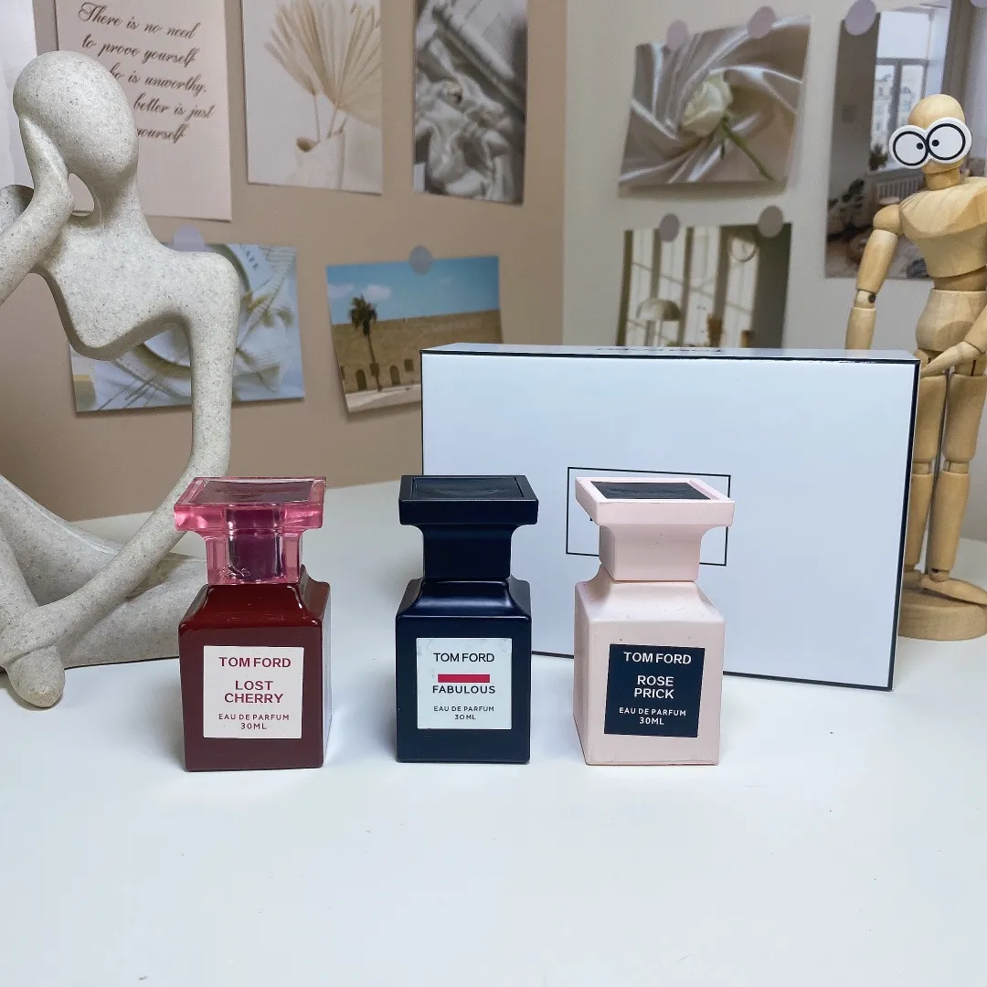 Tom Ford White Box Sample Set Of 3 Pieces, 30mi * 3, With Nozzle