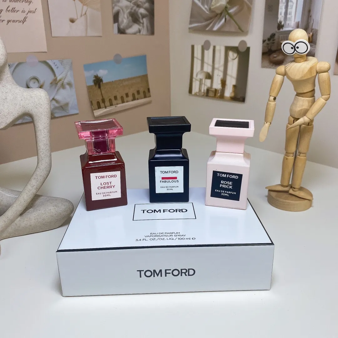 Tom Ford White Box Sample Set Of 3 Pieces, 30mi * 3, With Nozzle